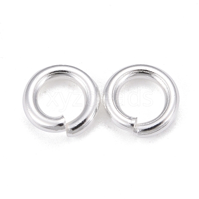 Rack Plating Brass Open Jump Rings X-KK-O139-18N-S-1