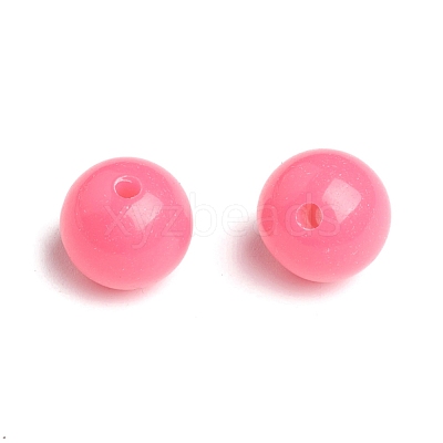 Fluorescent Acrylic Beads MACR-R517-10mm-04-1