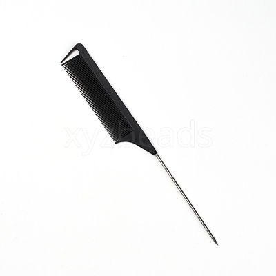 Plastic Tail Comb with 201 Stainless Steel Tip MRMJ-SZC0002-01B-1