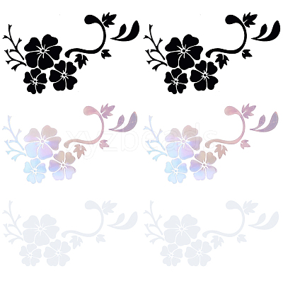 12Pcs 3 Colors PET Self-Adhesive Stickers STIC-GF0001-26-1