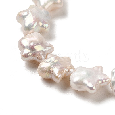 Natural Keshi Pearl Beads Strands PEAR-E016-004-1