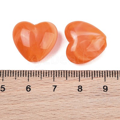 Two-tone Opaque Acrylic Beads AC-CBA8E7E-01D-1