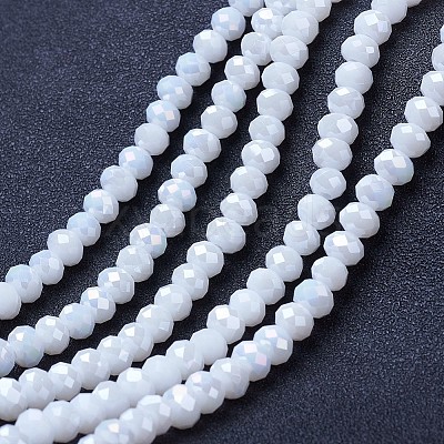 Electroplate Glass Beads Strands LS-EGLA-A044-P8mm-B01-1