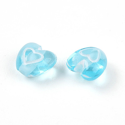 Transparent Acrylic Beads TACR-TAC0010-01E-1