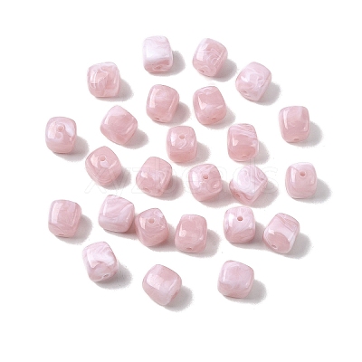 Opaque Acrylic Beads X-OACR-D320-01C-1