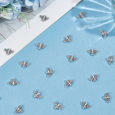 150Pcs Tibetan Style Alloy Beads TIBEB-PA0001-19-1