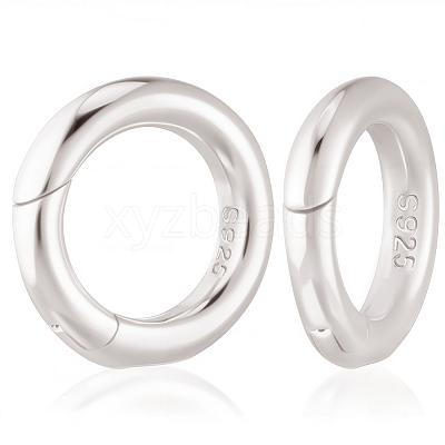 925 Sterling Silver Spring Gate Rings STER-CN0001-43P-1