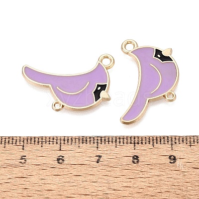 Alloy Enamel Connector Charms PALLOY-Q467-01G-03-1