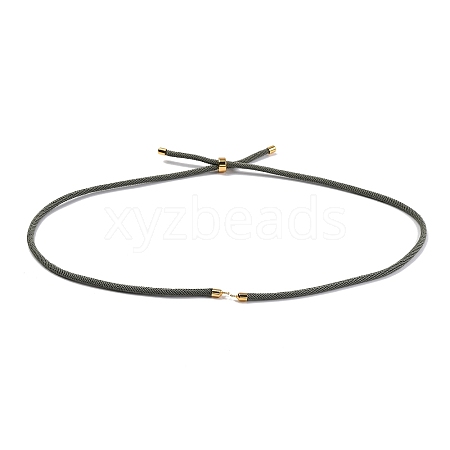 Nylon Cords Necklace Making AJEW-P116-03G-32-1