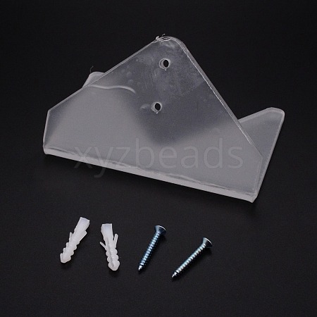 Acrylic Skateboarding Display Stands Set ODIS-WH0011-46-1