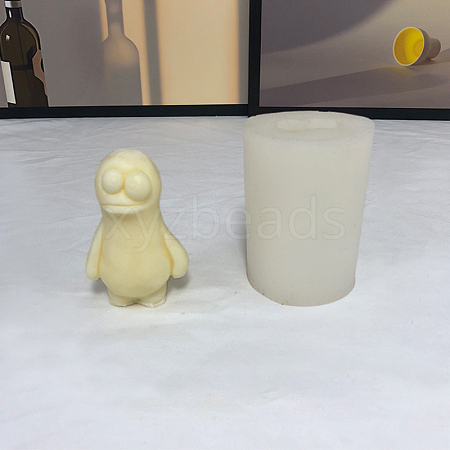 DIY 3D Monster Candle Food Grade Silicone Molds DIY-C058-01A-1
