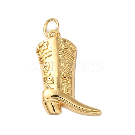 Rack Plating Brass Pendants KK-S372-22G-1