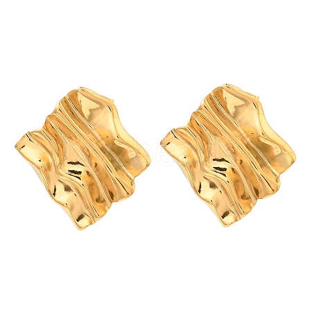 304 Stainless Steel Stud Earrings for Women EJEW-E291-10G-1