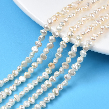 Natural Cultured Freshwater Pearl Beads Strands PEAR-N014-03A-1
