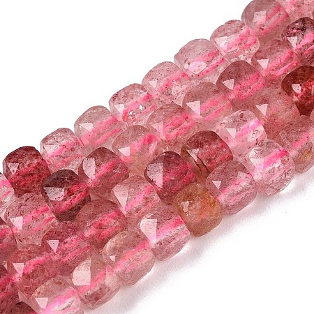 Natural Strawberry Quartz Beads Strands G-N342-131-1