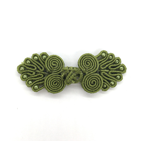 Handmade Chinese Frogs Knots Buttons Sets BUTT-WH0014-29S-1