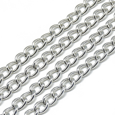 Unwelded Aluminum Curb Chains X-CHA-S001-004A-1