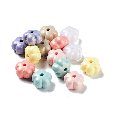 Opaque Acrylic Beads OACR-Z013-42-1