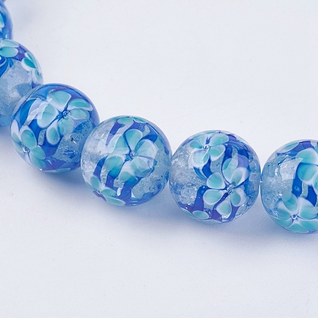 Handmade Lampwork Beads LAMP-F012-E01-1