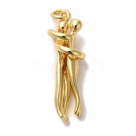 Rack Plating Brass Pendants KK-U027-33G-1