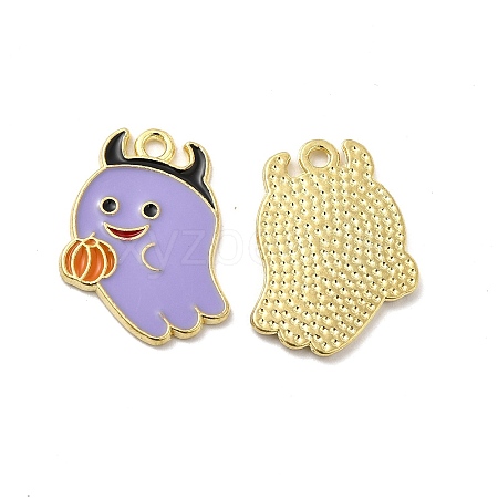 Alloy Enamel Pendants ENAM-J650-10G-03-1