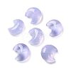 Baking Paint Transparent Glass Beads DGLA-F003-01I-1