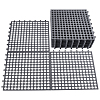 24Pcs Square PVC Plastic Anti-slip Mat for Shower Room AJEW-WA0001-88-1
