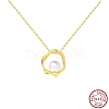 925 Sterling Silver & Natural Freshwater Pearl Pendants SE-CBA9BBC-02G-1