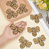 8Pcs Rhinestones Sew on/Iron on Patches DIY-GF0014-05-3