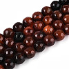 Natural Agate(Dyed & Heated) Beads Strands G-T139-8mm-88D-4