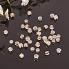 40Pcs 2 Style Silicone Ear Nuts SIL-SZ0001-03-4