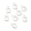 Non-Tarnish 201 Stainless Steel Charms STAS-C021-06P-Q-1
