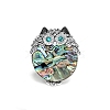 Owl Shell Pin PW-WGB880E-01-1