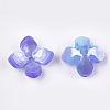 Cellulose Acetate(Resin) Bead Caps KK-S161-02F-2