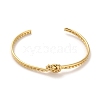 Golden 304 Stainless Steel Cuff Bangles for Women BJEW-C050-01F-G-2