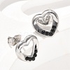 304 Stainless Steel Stud Earrings EJEW-F361-04P-5