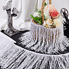 5M Sparkle Polyester Tassel Lace Trim OCOR-OC0001-38A-5