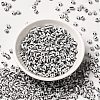 6/0 Opaque Colours Seep Glass Seed Beads X-SEED-F003-04A-12-2