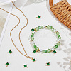 15Pcs Brass Micro Pave Clear Cubic Zirconia Pendants KK-BBC0017-96B-3