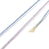 30M Segment Dyed Cotton & Metallic String Threads OCOR-F018-01F-3