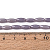 Opaque Glass Beads Strands GLAA-T028-15P-01-4