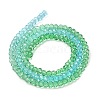 Transparent Painted Glass Beads Strands DGLA-A034-T1mm-A17-5