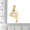 304 Stainless Steel Pendants STAS-F235-01G-P-3