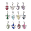 12Pcs 12 Colors Angel Acylic Imitation Pearl Pendant Decoration HJEW-JM02618-2