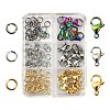 120Pcs Ion Plating(IP) 304 Stainless Steel Lobster Claw Clasps STAS-YW0001-22-1