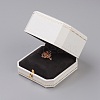 (Holiday Stock-Up Sale)Light Cover Paper Jewelry Ring Box OBOX-G012-01D-5