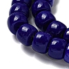 Opaque Glass Beads Strands GLAA-NH0002-B01-4