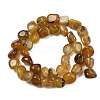Natural Agate Beads Strands G-L630-F01-01A-3