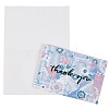 Envelope and Pattern Greeting Cards Sets DIY-WH0168-51-3