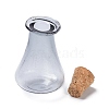 Glass Cork Bottles AJEW-O032-01H-3